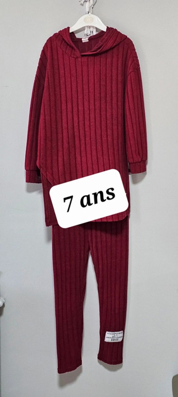 Ensemble pantalon + pull fille
