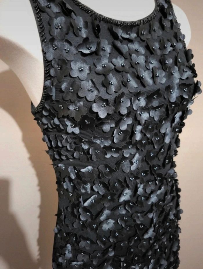 Robe d'été fleurs et perles 36 - photo numéro 3