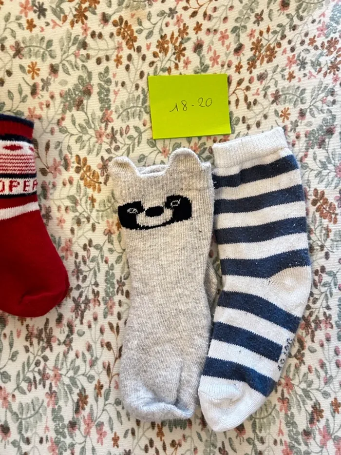 Lot de 5 paires de chaussettes bébé - photo numéro 3