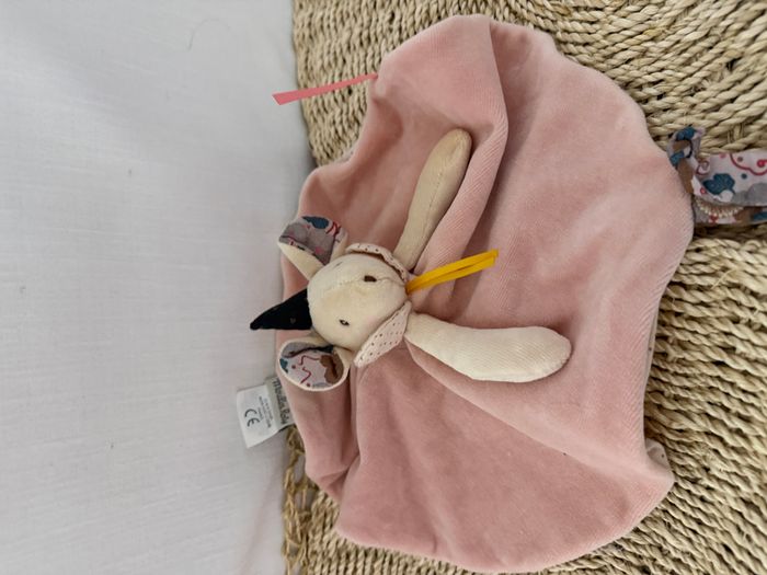 Doudou plat souris rose Mimi Il était une fois MOULIN ROTY - photo numéro 5