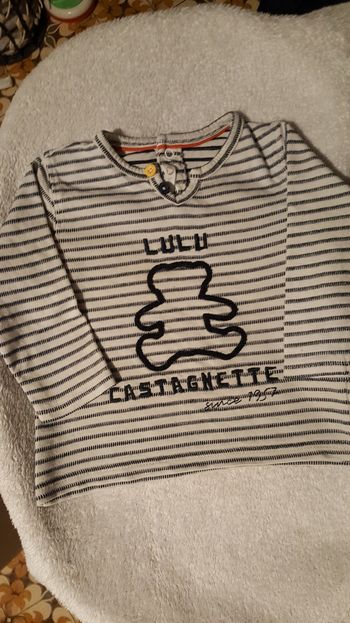 Tee-shirt manche longue 12 mois