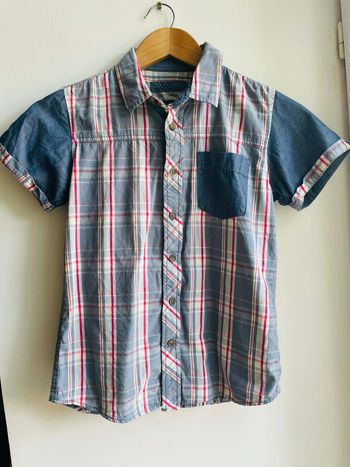 Chemise manches courtes T 12 ans "Teddy Smith"