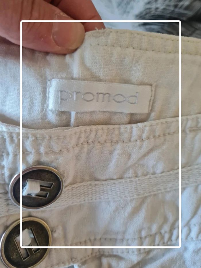 Short blanc promod - photo numéro 3