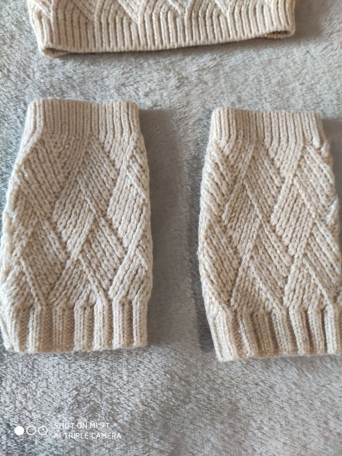 Lot bonnet avec mitaines - photo numéro 3