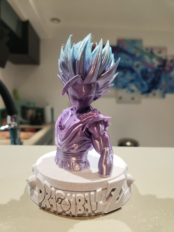 Figurine Dragon Ball Z – Buste collector imprimé en 3D – Manga - photo numéro 7