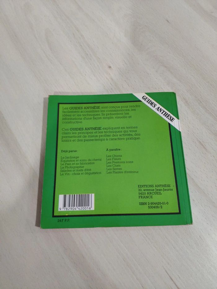 Livre petit format le jardinage guide Anthese Bonar jardin pelouse compost - photo numéro 6