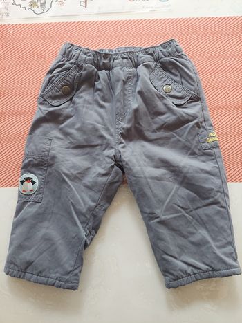 Pantalon 12mois molletonné DPAM