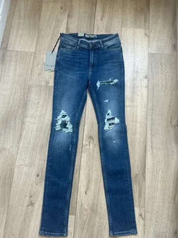 Jeans Teddy Smith destroy flash skinny L.A 16ans