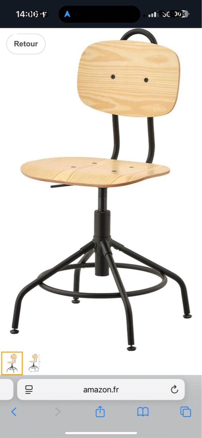 Chaise de bureau - photo numéro 3