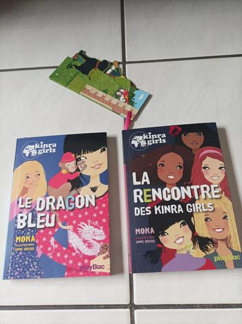 Livre enfant - Lot de 2 livres Kinra Girls
