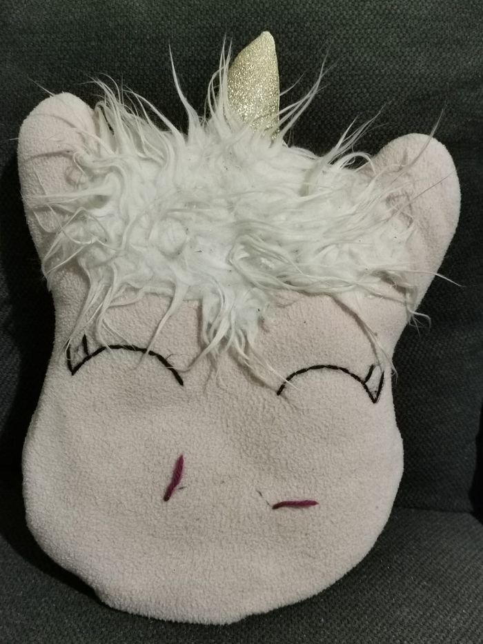 Coussin licorne fait main