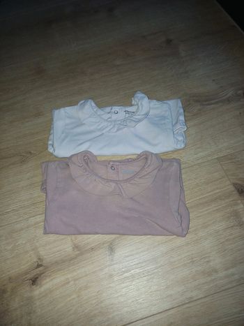 Lot de 2 bodies vertbaudet 36m