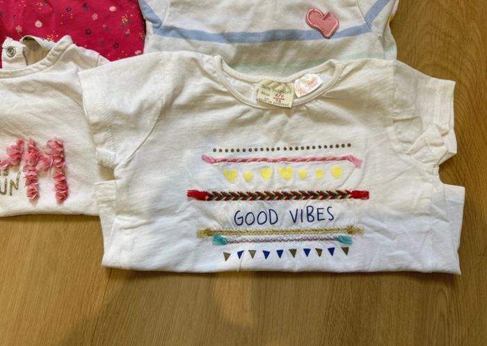 Lot tee shirt 6 mois - photo numéro 2