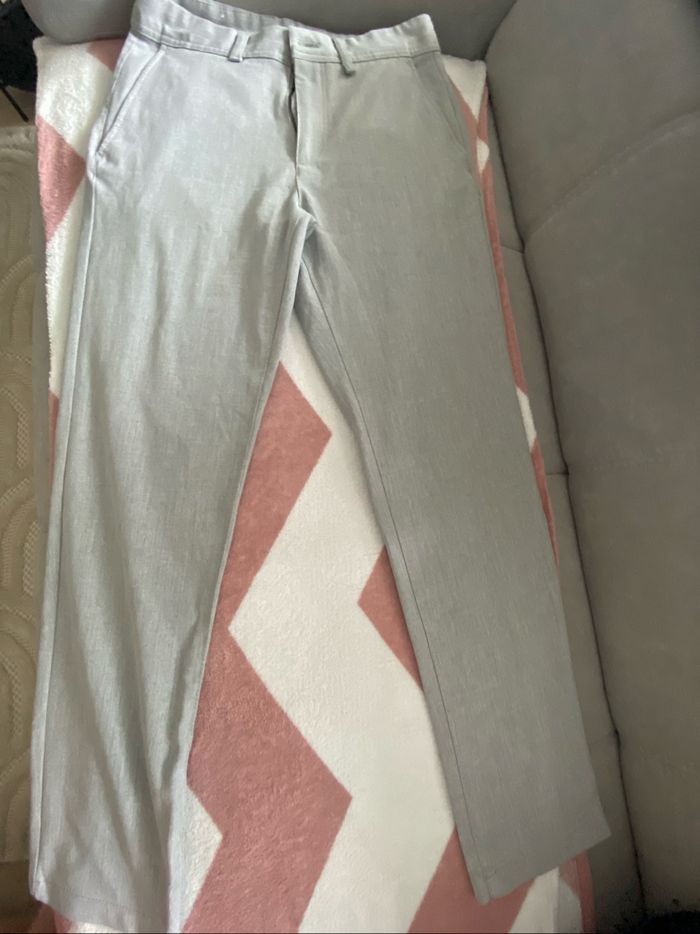 Pantalon gris homme Zara - photo numéro 4