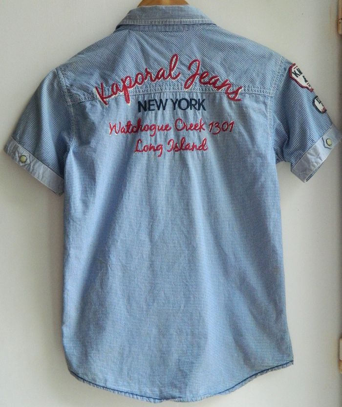 Chemise manches courtes T 12 ans "Kaporal" - photo numéro 5
