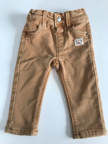 Pantalon/jeans bébé moutarde 6 mois