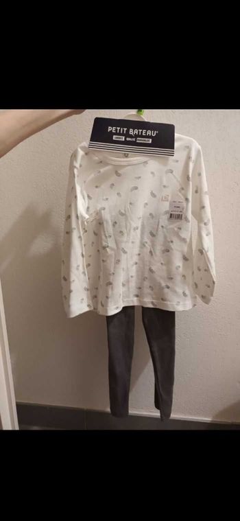 Pijama plume petit bateau neuf