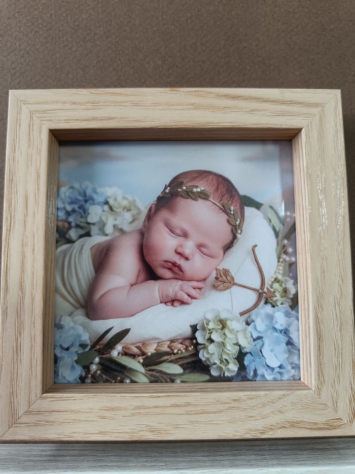 Cadre photo  neuf de bébé féerique - photo numéro 3