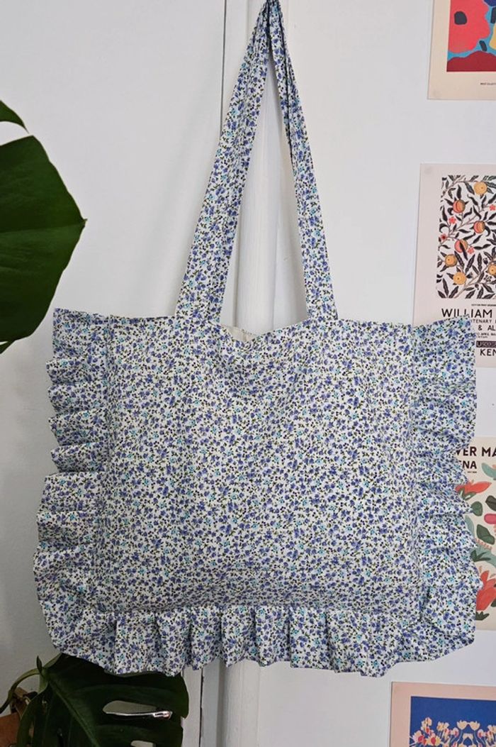 Tote bag Bloom liberty