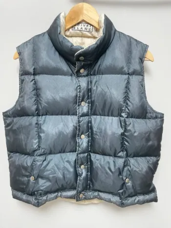 Poivre Blanc réversible vintage Doudoune sans manches / Vest Medium