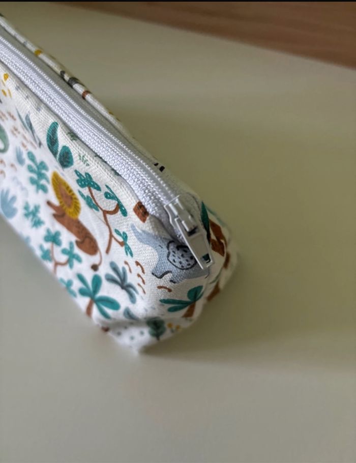 Pochette / trousse thème savane - photo numéro 4