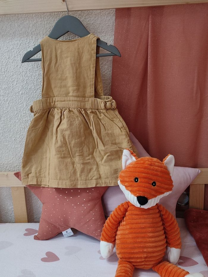 Robe couleur Camel - 24 mois - Très bon état - Kiabi - photo numéro 4