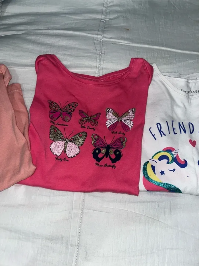 Lots de 3 t-shirt ml fille - photo numéro 3