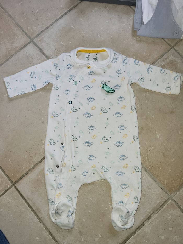 Pyjama dinosaure 6 mois Sergent Major