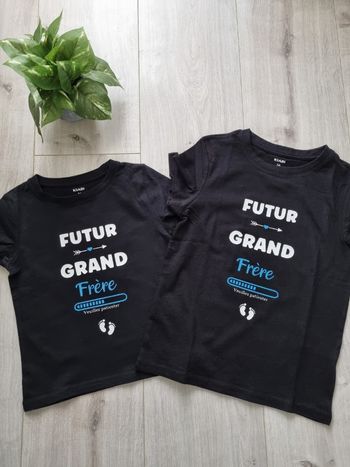 Lot 2 Tee-shirt enfants