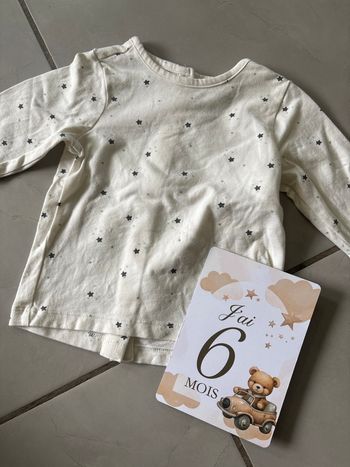 Tee shirt 6 mois