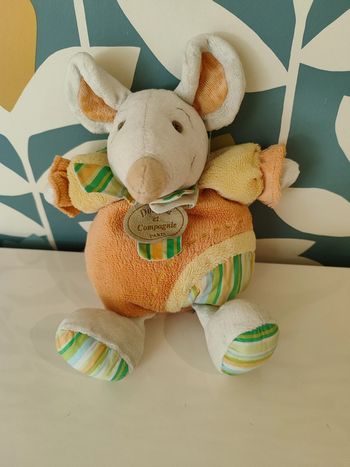 Doudou/ peluche souris doudou et compagnie