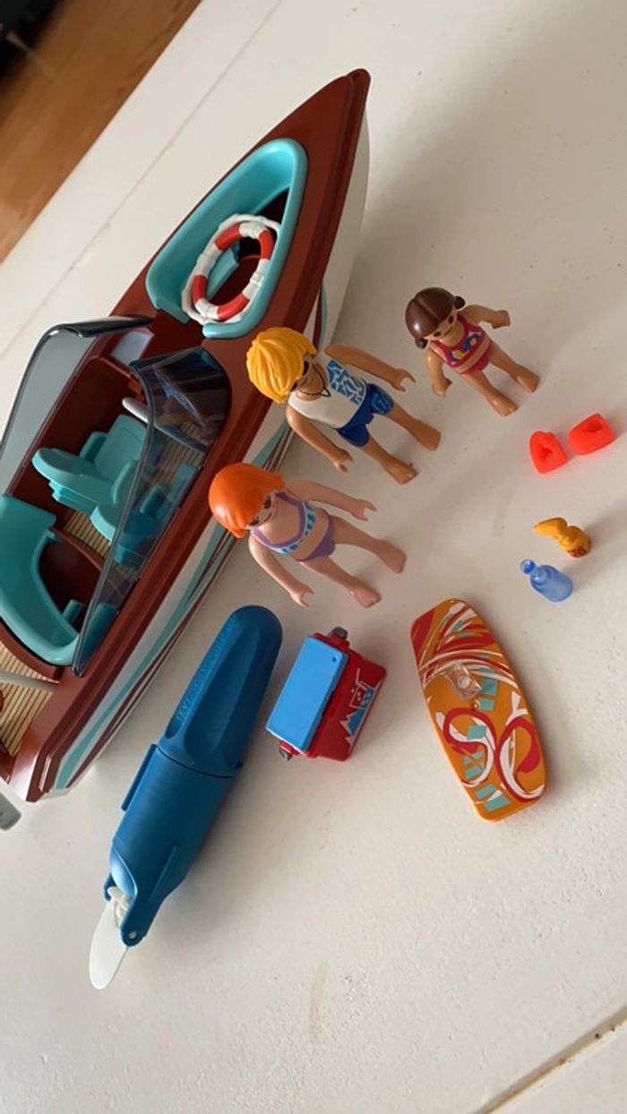 Vedette et ses vacanciers playmobil - photo numéro 3
