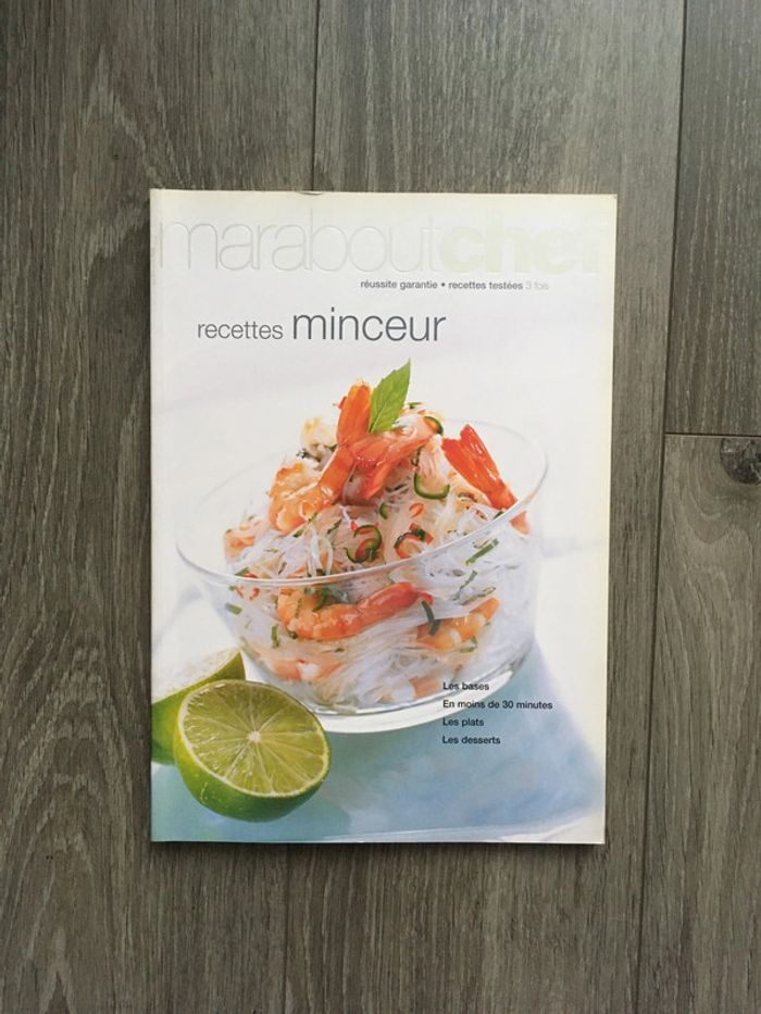 Livre de recettes minceur
