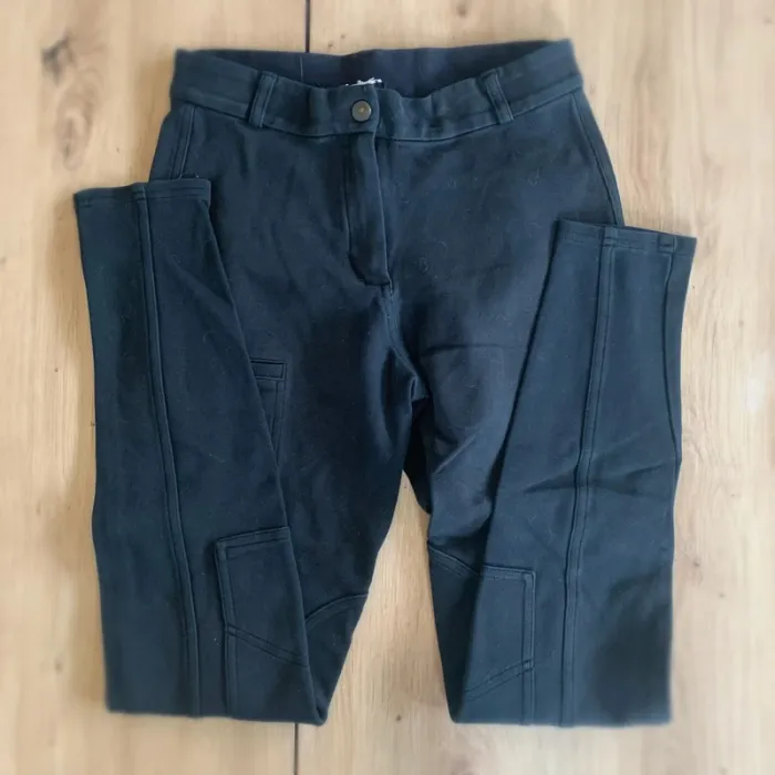 Pantalon d’équitation Fouganza – Taille XS – Noir - photo numéro 2