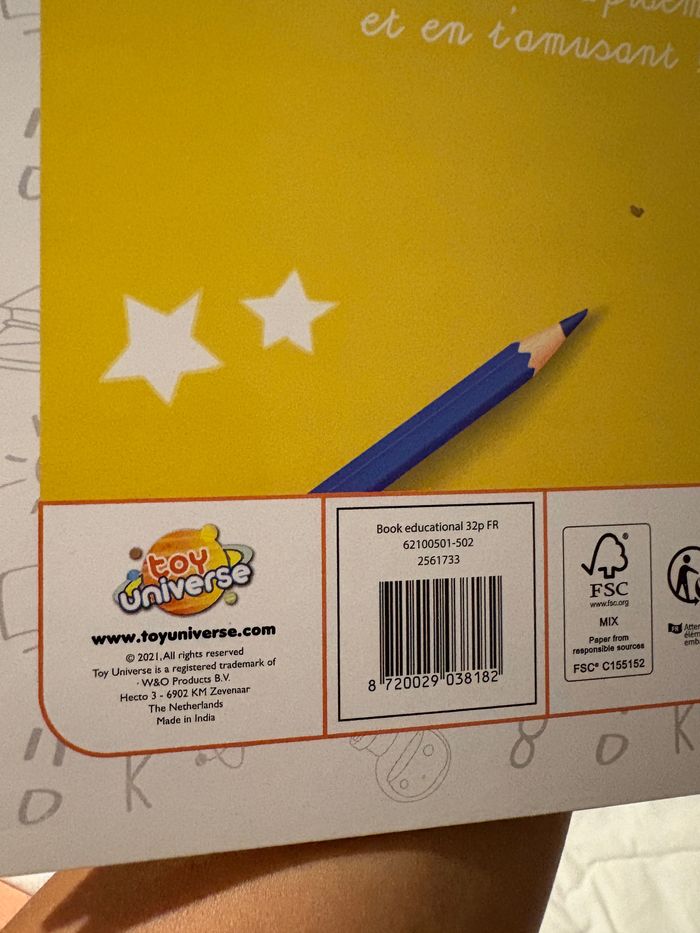 Cahier d’exercices sur l’alphabet NEUF - photo numéro 3