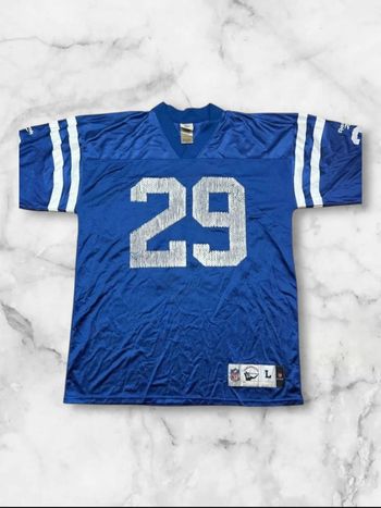 Maillot NFL Vintage Indianapolis Colts #29 Eric Dickerson Reebok Y2K Taille L