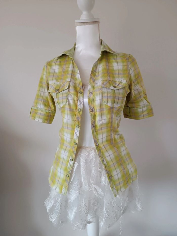 Chemise à carreaux taille 36 - photo numéro 6