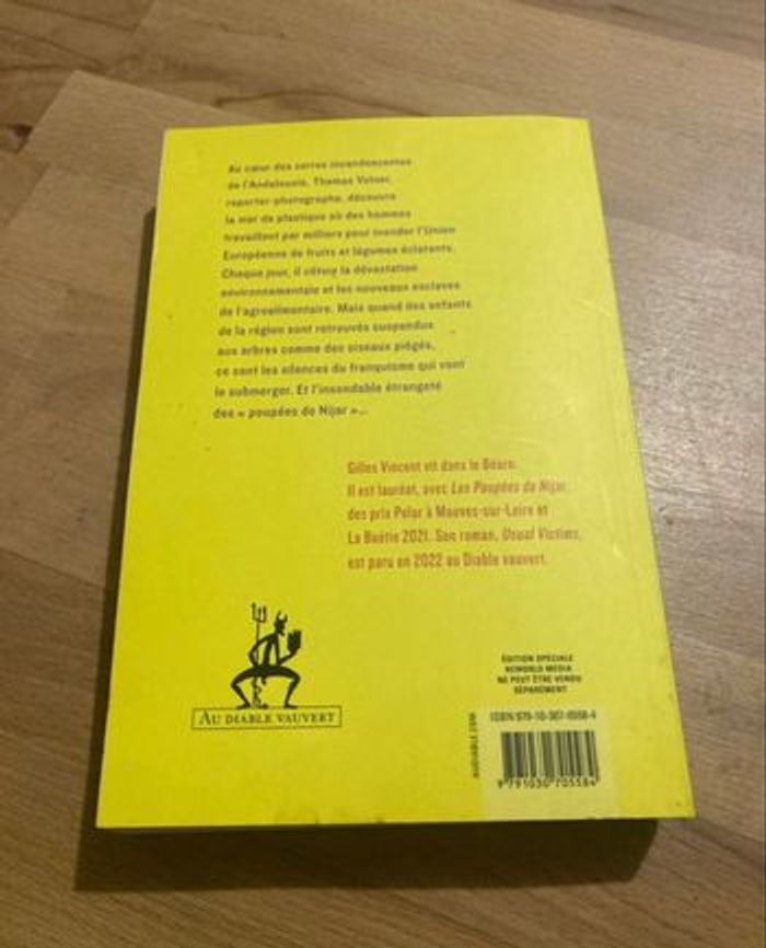 Livre Les poupées de Níjar de Gilles Vincent - photo numéro 2