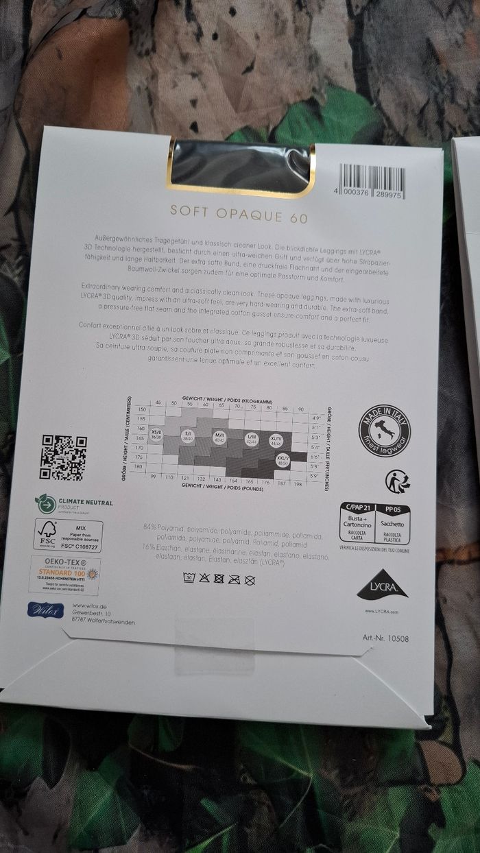 Lot 2 leggings graphit Wilox - photo numéro 4
