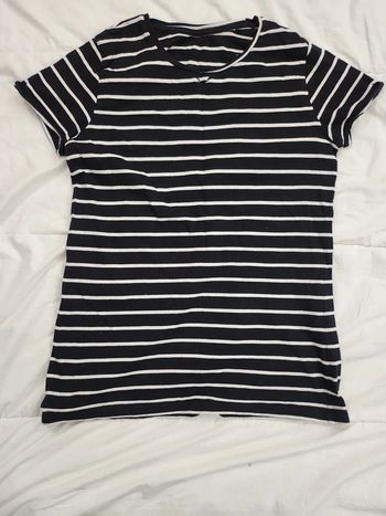Tee-shirt noir et blanc
