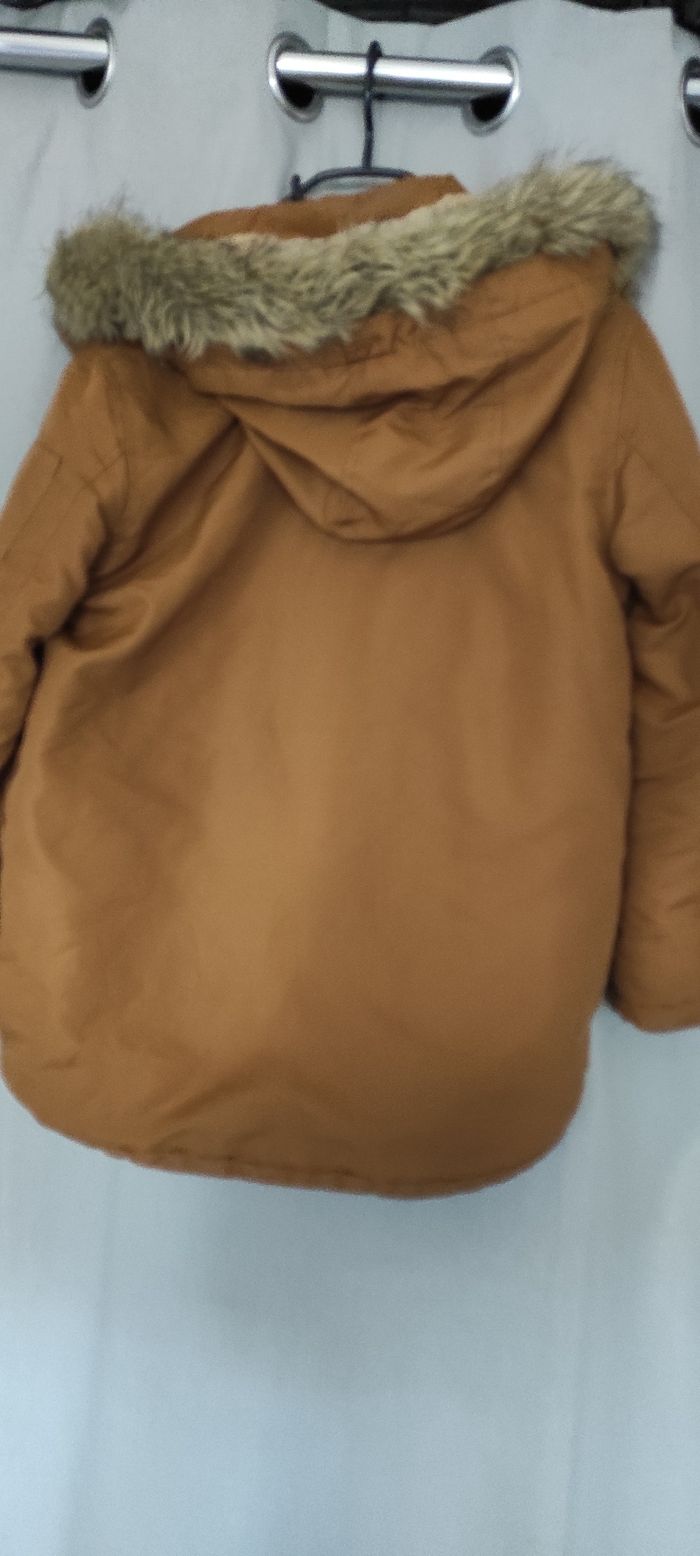 Manteau d'hiver camel garçon 12 cm - photo numéro 2