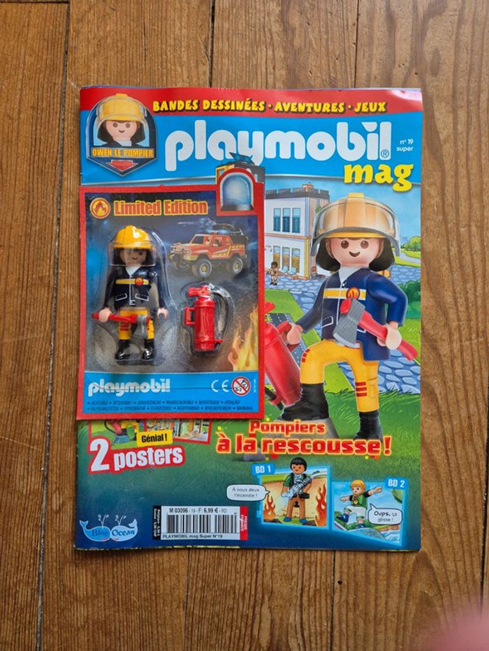 Playmobil mag + playmobil