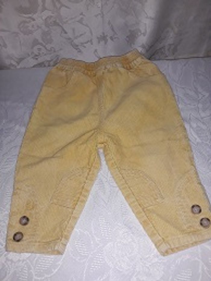 Faby27800 Pantalon "Kimbaloo" 8 mois couleur : moutarde - photo numéro 4