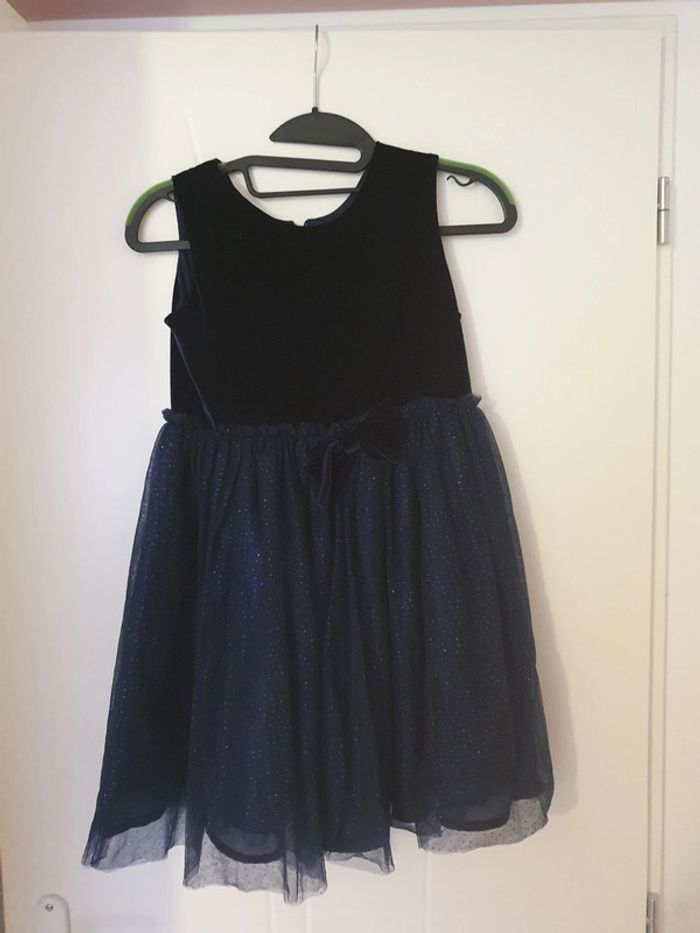 Robe de fête marine 10 ans