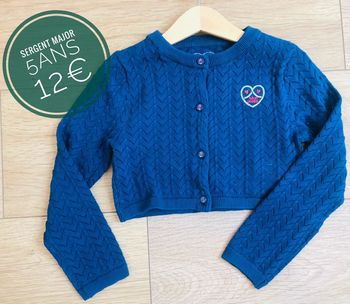 Boléro Sergent Major en 5ans