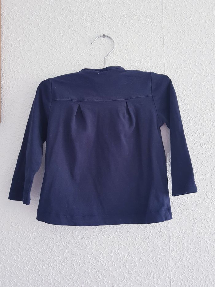 Zara - Tee-shirt manches longues (9 mois) - photo numéro 2