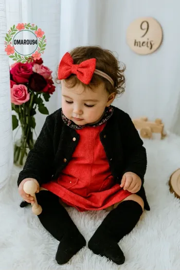 Ensemble complet 5 pièces sergent major fille 9 mois 🎀