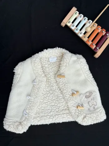 Gilet sans manches beige