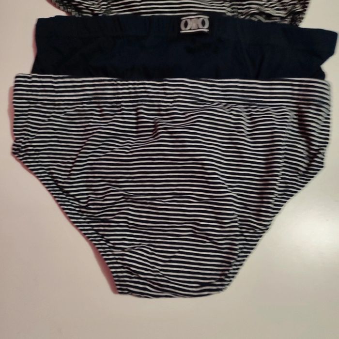 Lot de 4 culottes 100% coton pour homme taille XL, ORO - photo numéro 5