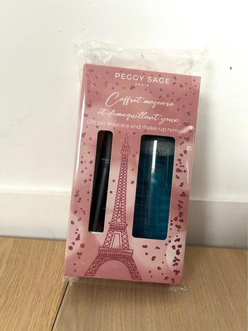 Coffret mascara démaquillant peggy sage beauté maquillage Rímel Máscara Make-up Maquiagem Comestic